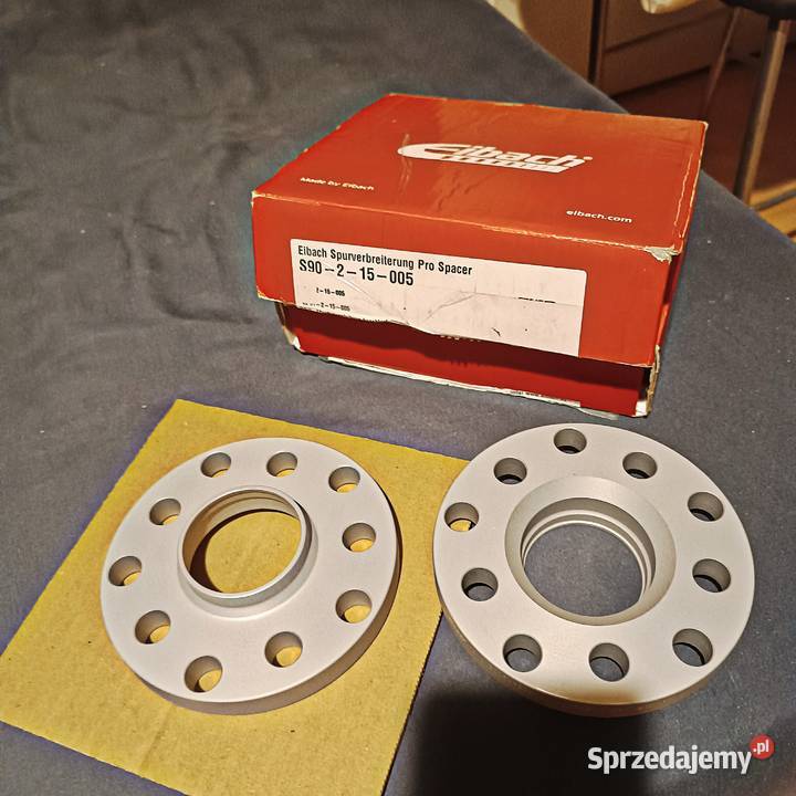 Dystanse nowe 5x100 Eibach 15mm 571mm przelotowe Inowrocław