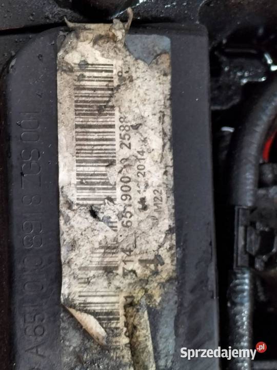 SILNIK KOMPLETNY DIESEL 651900 OM651900 22 CDI