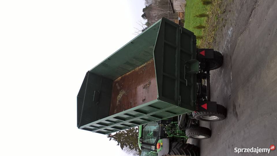 przyczepa d 732 wywrot trzy strony Maszyny rolnicze pomorskie Bytów