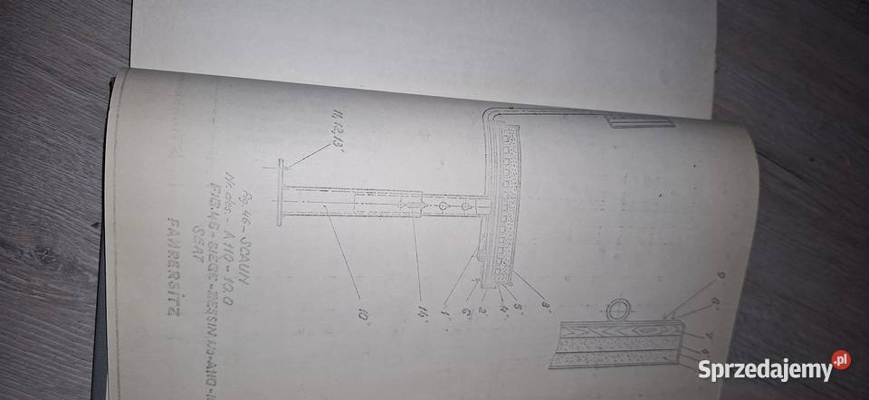 Strassenwalze PROGRES 814 Technisches Buch 1972 Antykwariat Łęczyca sprzedam