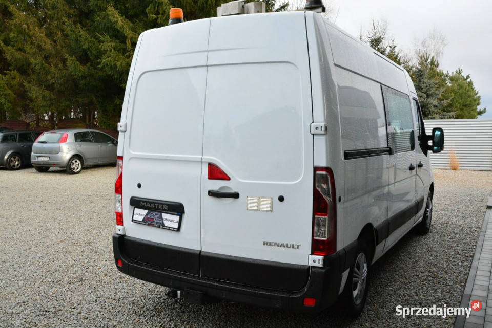 Renault Master średniak 7 osobowy brygadówka ESP Warszawa