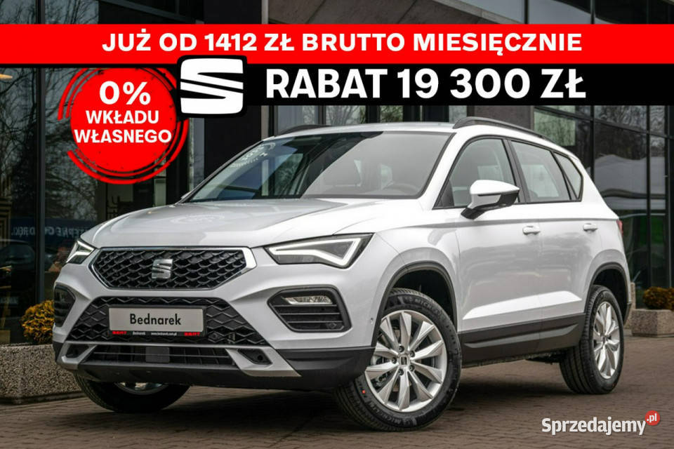 Seat Ateca Style 15 TSI 150 Dostępny ręki Łódź sprzedam