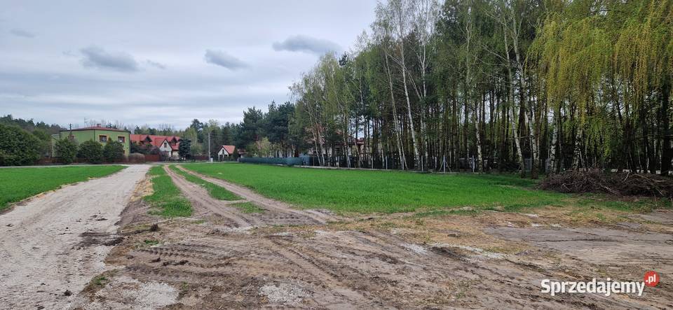 sprzedam działkę budowlaną 1034m2 łódzkie Czarnożyły