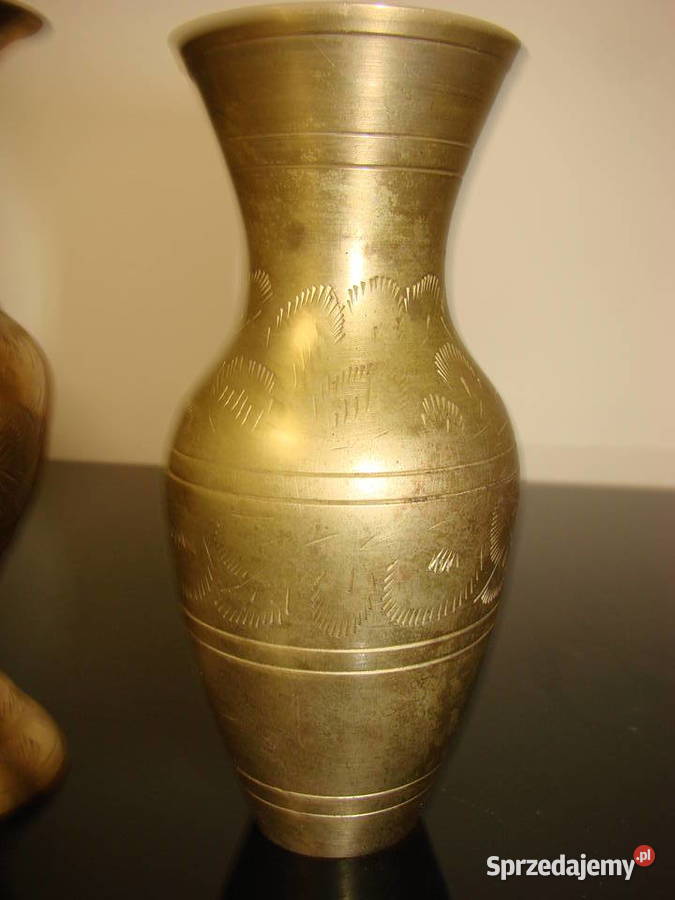 mosiężny wazonik Pruszcz Gdański sprzedam