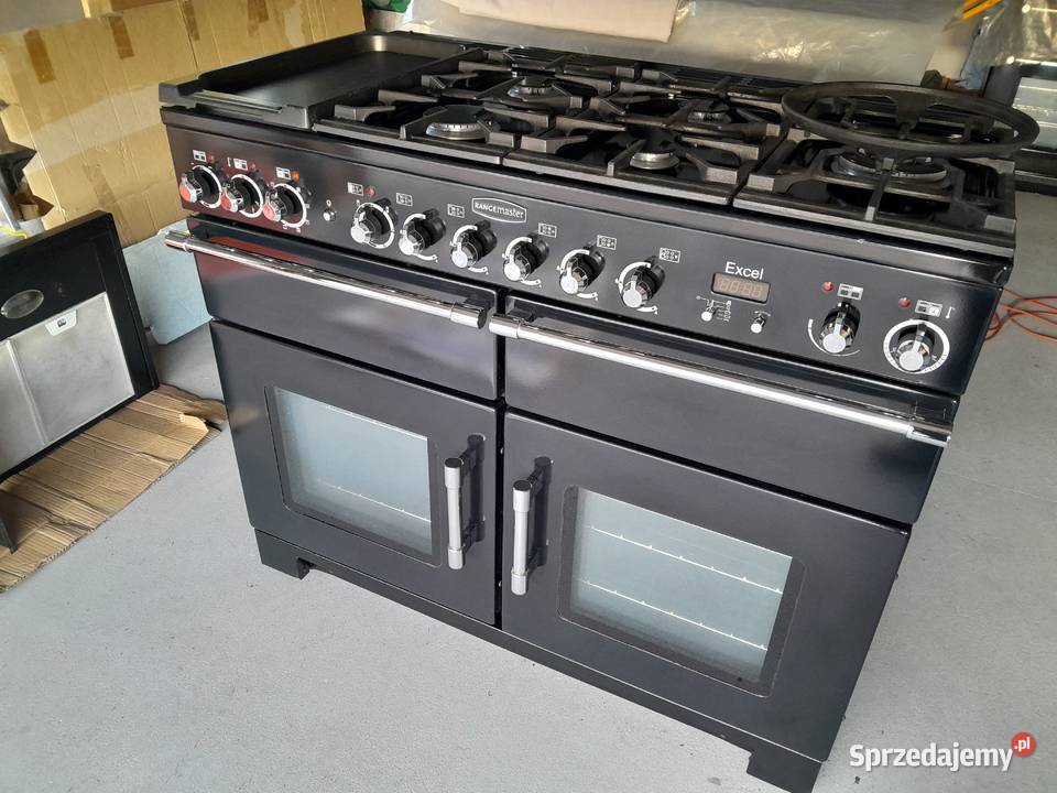 Piękna kuchnia Falcon Excel 110 czarna stan Kraków