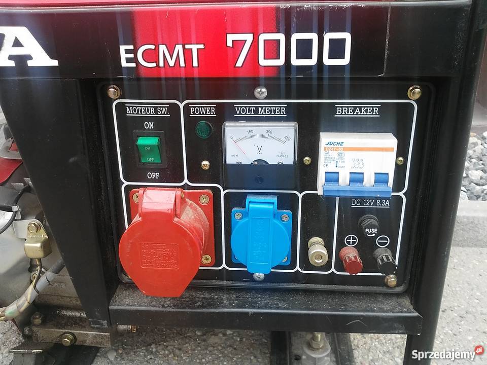 Agregat prądotwórczy HONDA ECMT 7000 opolskie Wołczyn