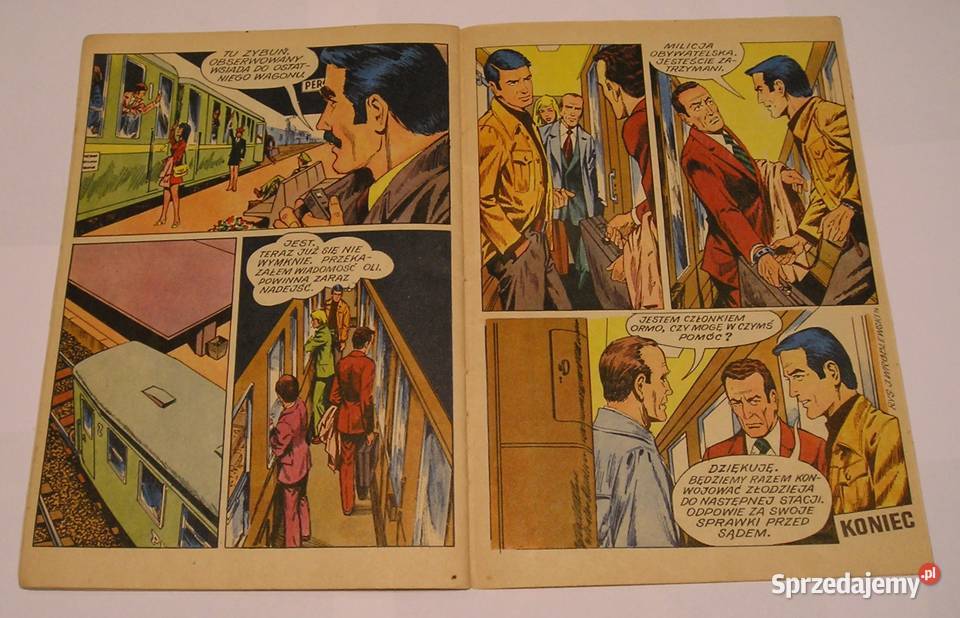 KAPITAN ŻBIK KRYPTONIM WALIZKA 1976 WYDANIE 1 Łódź