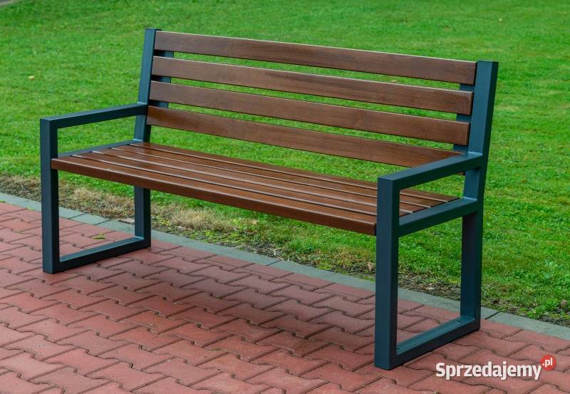 Ławka miejska parkowa ogrodowa stalowa z Meble ogrodowe Kielce sprzedam