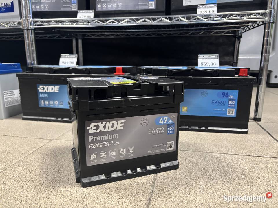 Akumulator 47Ah 450A Exide Premium Zduńska Wola