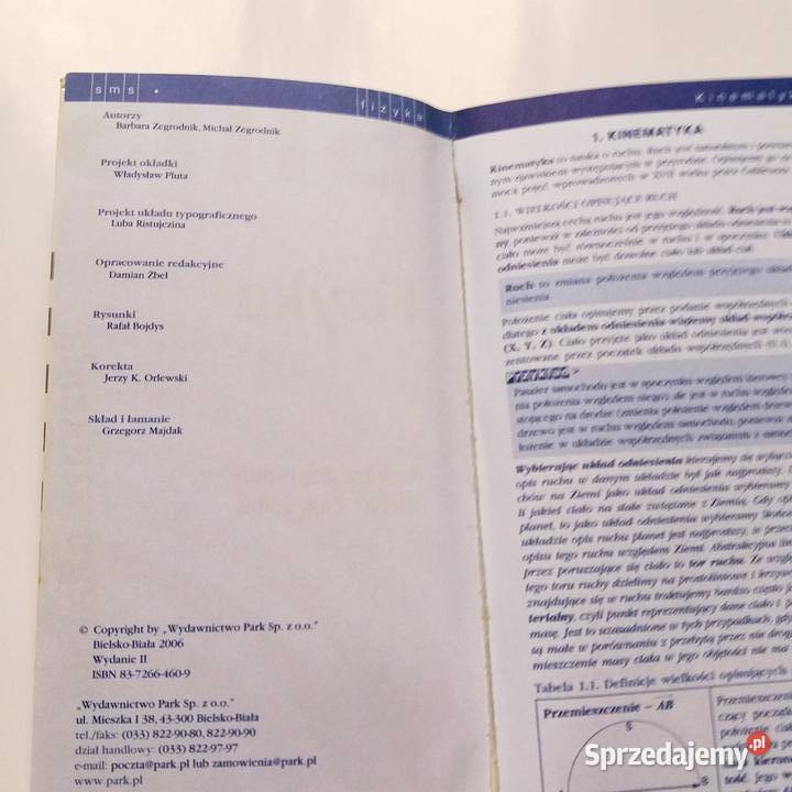 Barbara i Michał Zegrodnik Fizyka System Mądrego sprzedam