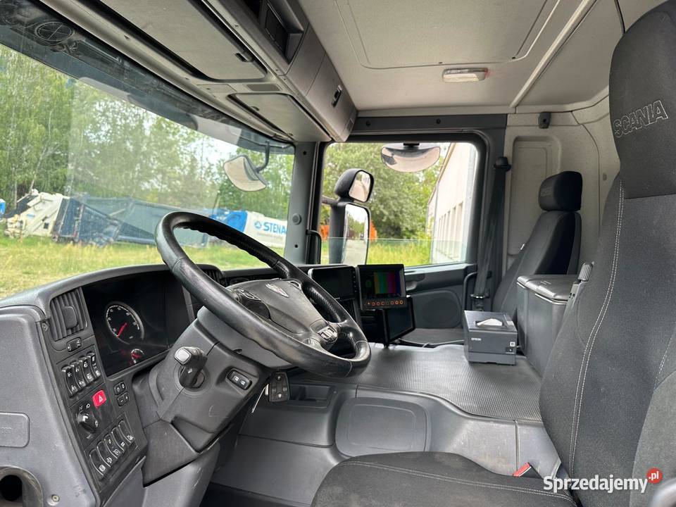 Scania P320 śmieciarka 2016WAGA Prasa Terberg sprowadzony Nowiny