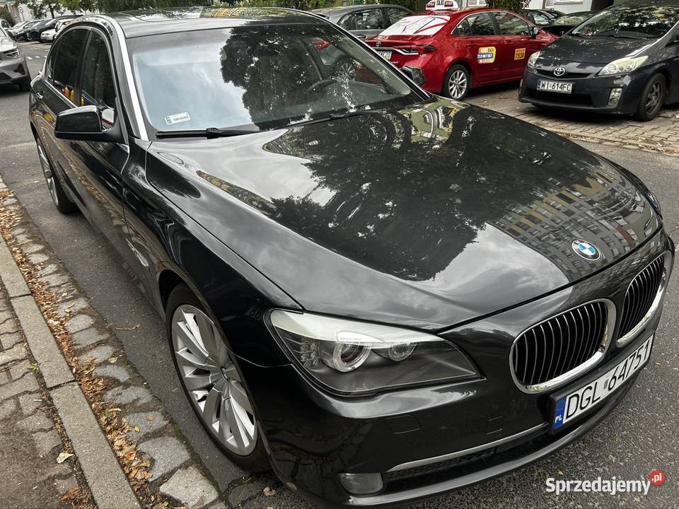 BMW Seria 7 750Li Raty Prywatnie Najbogatsze skórzana tapicerka BMW dolnośląskie Wrocław