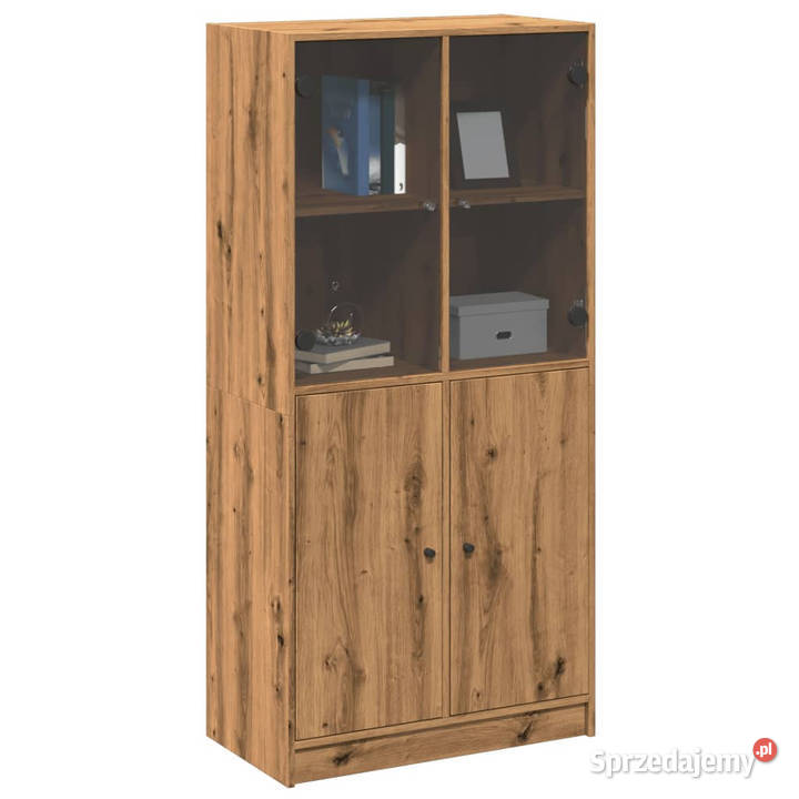Szafka z drzwiczkami dąb artisian 68x37x142 Warszawa