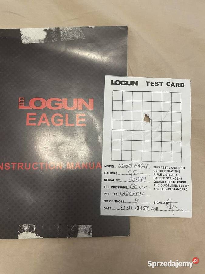 Wiatrówka Karabinek PCP FB LOGUN EAGLE Wysoka