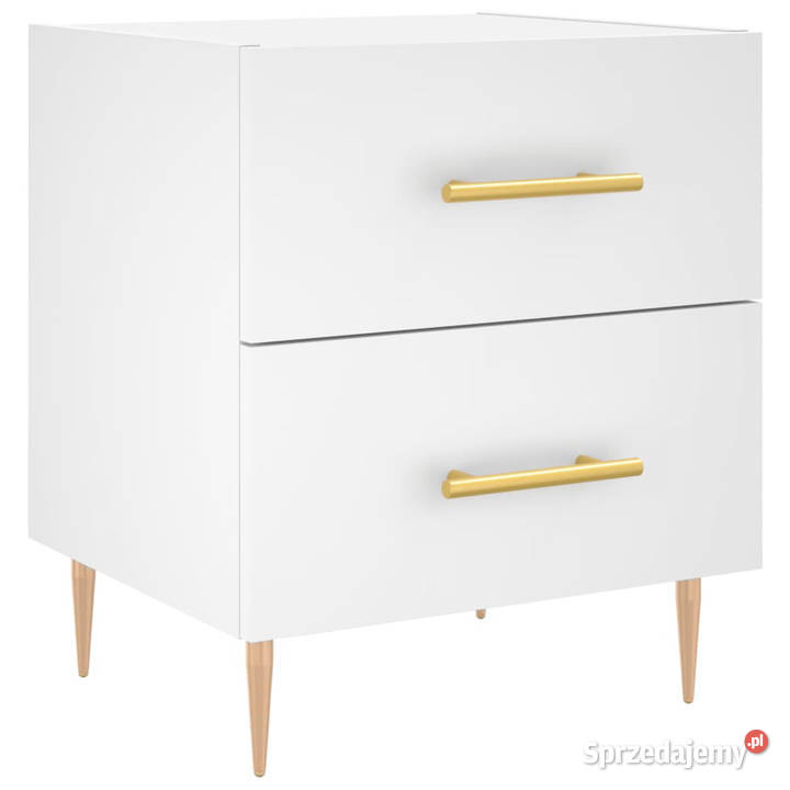 Szafki nocne 2 białe 40x35x475 WM827277 mazowieckie