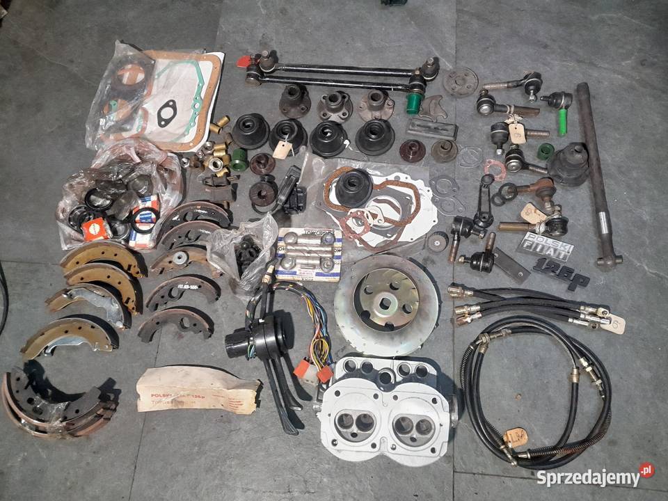 Fabrycznie nowe czesci fiat 126p głowica ciemna Tychów Nowy