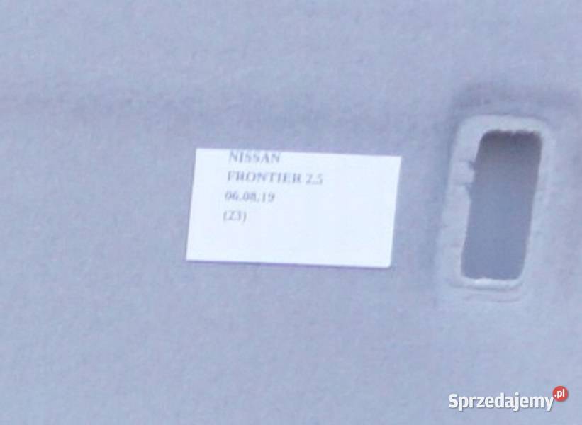 PODSUFITKA NISSAN FRONTIER NAVARA D40 25 Części sprzedam