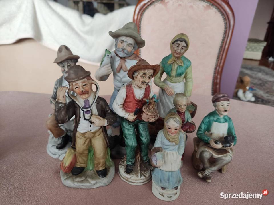 kolekcja figurek 8 sztuk lubuskie Gorzów Wielkopolski sprzedam