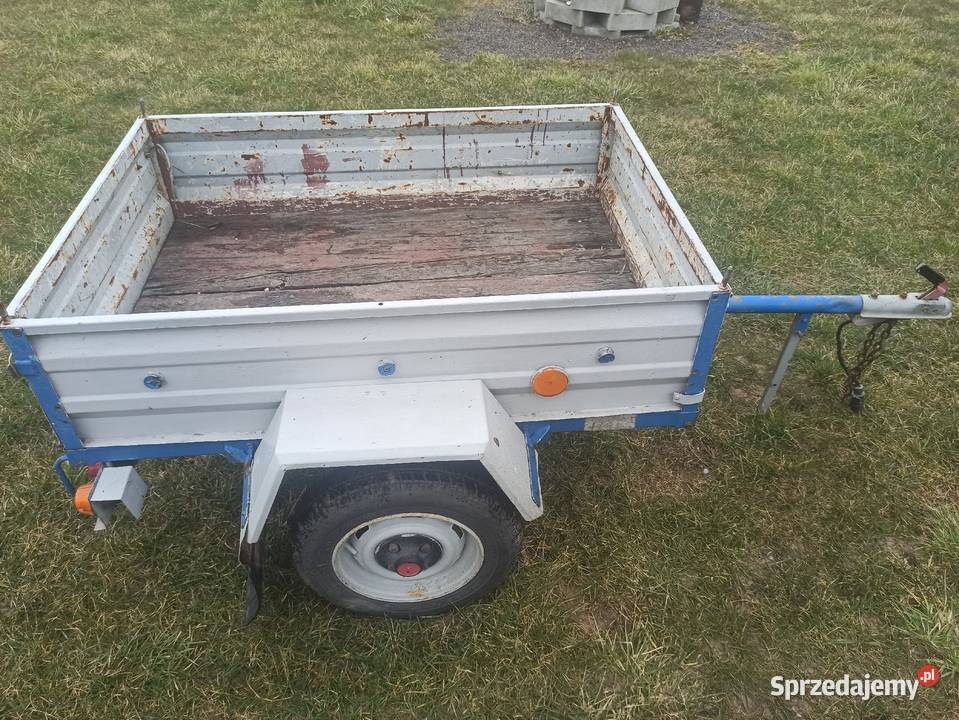 Przyczepka WSK 190 zarejestrowana Świdnik