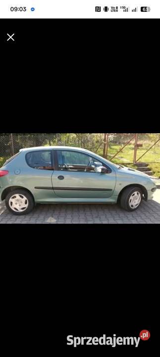 Peugeot 206 Benzyna benzyna Kamień Pomorski