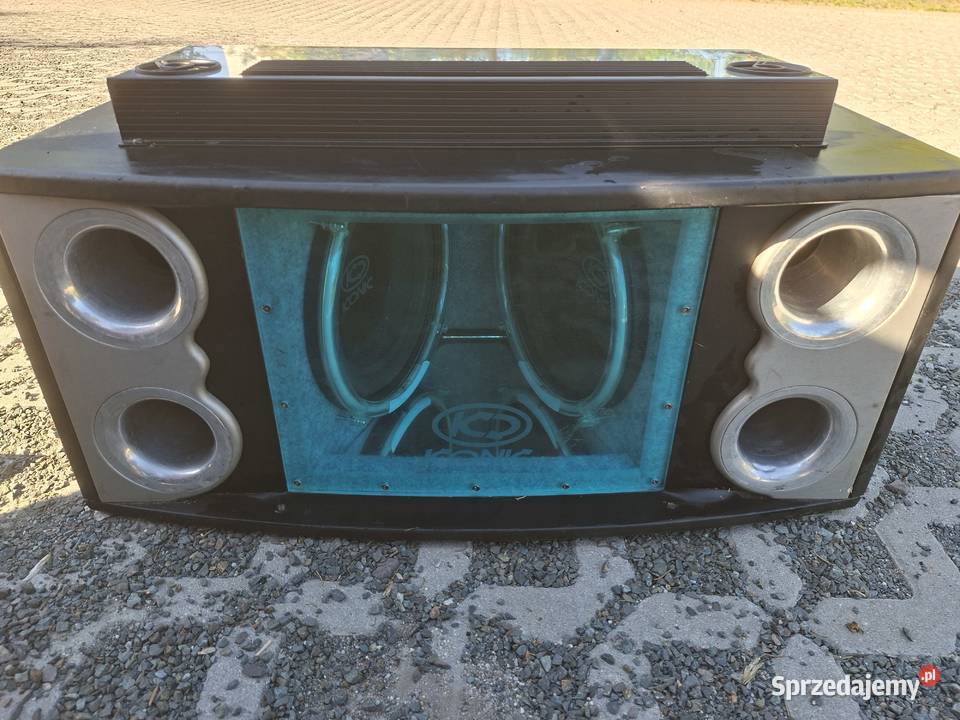 Audio System Twister skrzynia basowa KONIC Pozostałe Motoryzacja Kamienna Góra