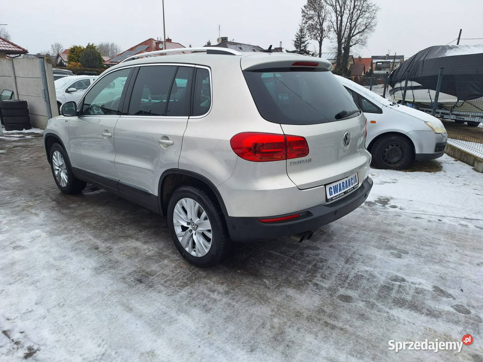 Volkswagen Tiguan Bezwypadkowy Serwisowany kurtyny powietrzne zachodniopomorskie Załom sprzedam