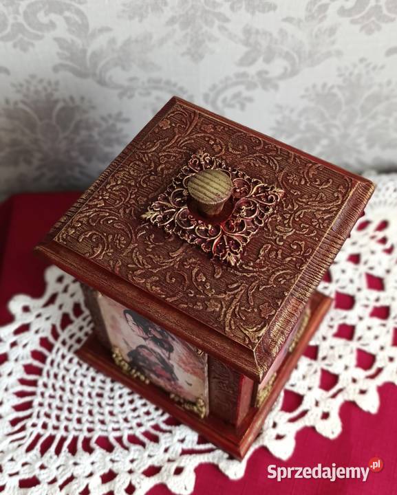 Śzkatułka w japońskim stylu