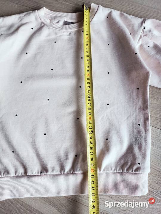 Bluza dziewczęca z bufiastymi rękawami 110 dziewczynka Płock
