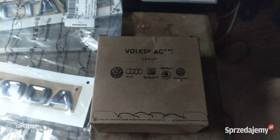 Skoda Octavia III Logo napisy klapy tylniej