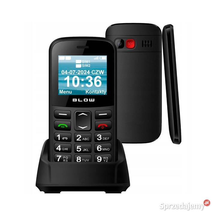 Telefon Komórkowy SENIORA Głośny Duża Klawiatur Białystok sprzedam