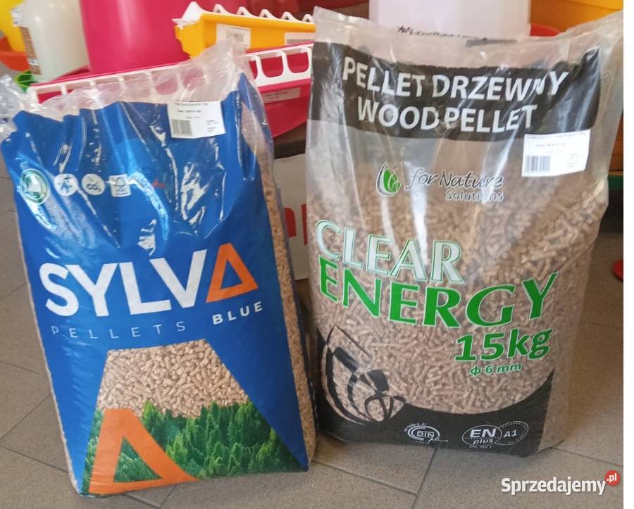 Pellet Sylva Blue 6mm paleta 66 worków 15 Jaroszewo