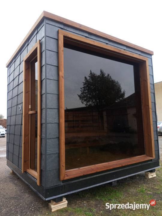 Modern Sauna Ogrodowa Bogato Wyposażona z Piecem Suwałki