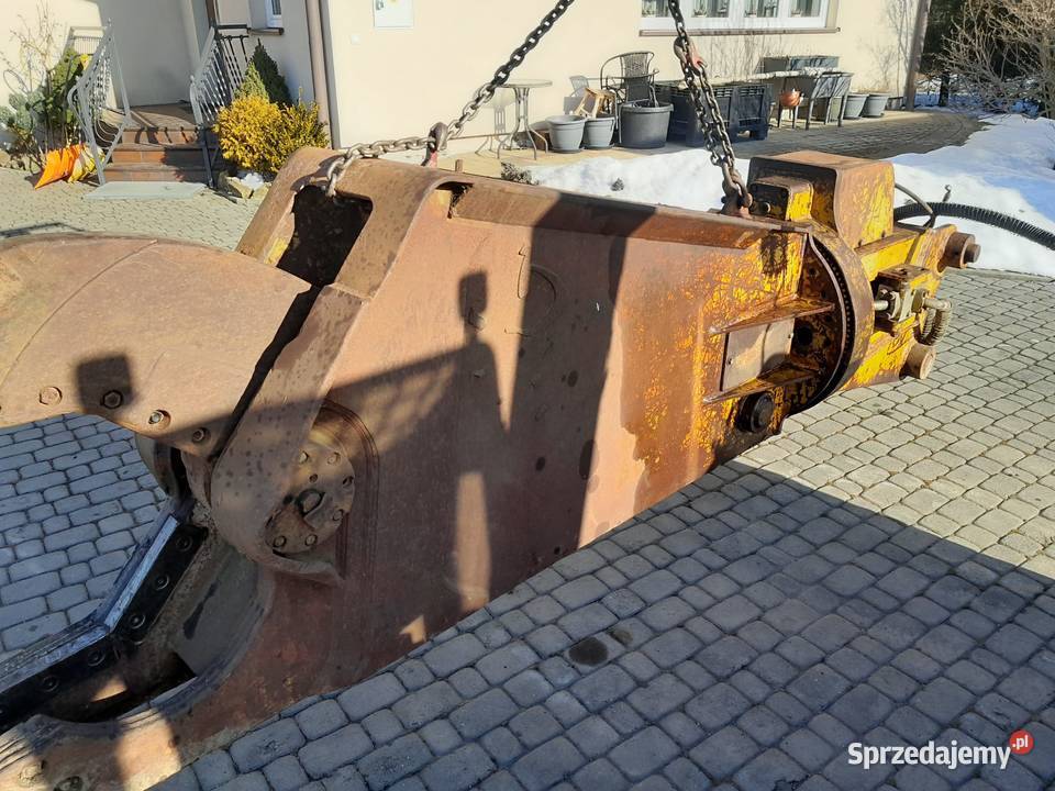 Nożyce hydrauliczne obrotowe do cięcia złomu Maków Podhalański