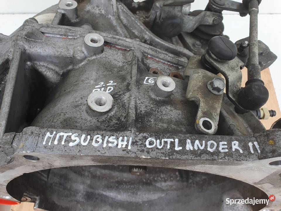Mitsubishi Outlander II 22 DID SKRZYNIA BIEGÓW Rudka