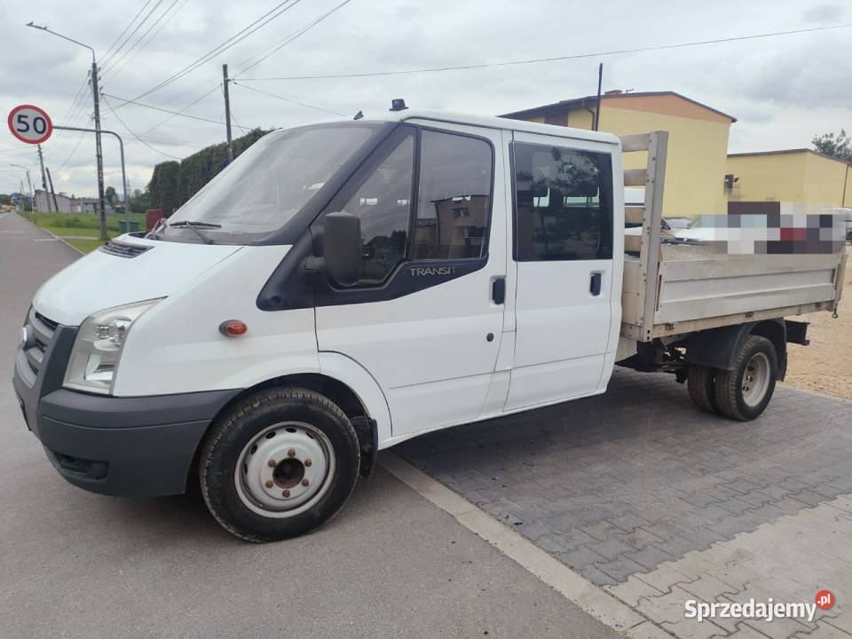 Ford Transit doka 7 osób na bliźniaku skrzynia 100KM Ford Chełm Śląski sprzedam