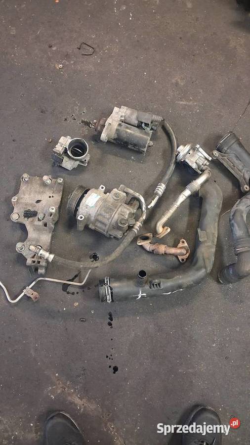 Części VW golf 5 19 tdi bxe rozrusznik kompresor
