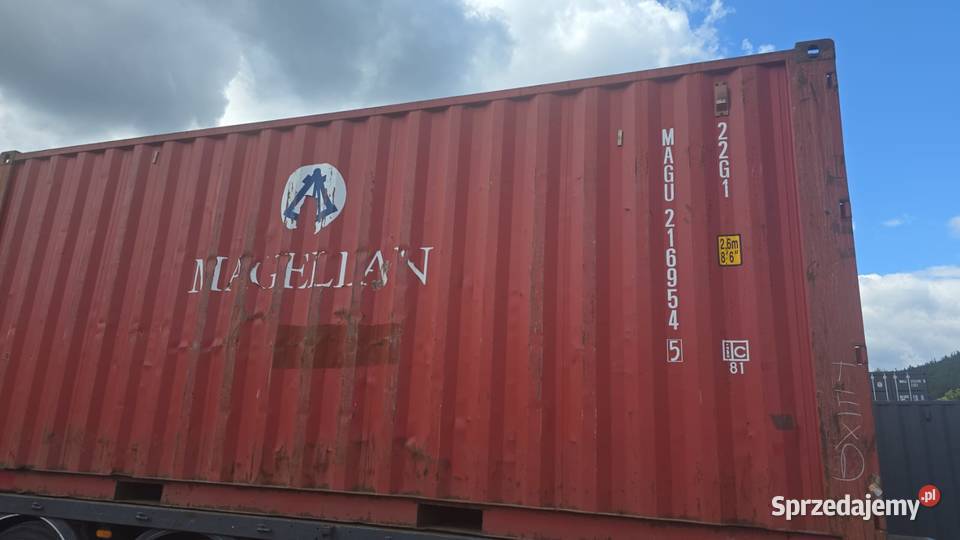 Wyprzedaż używane kontenery morskie magazynowe pomorskie Gdańsk