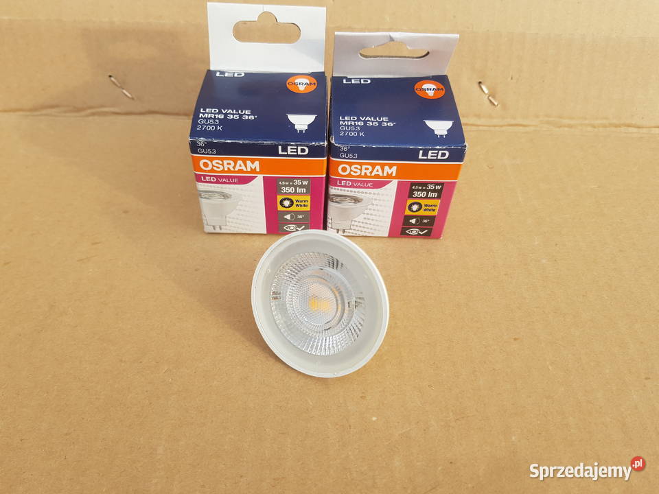 Żarówka LED VALUE OSRAM 12V 45W 827 GU53 2 Warszawa