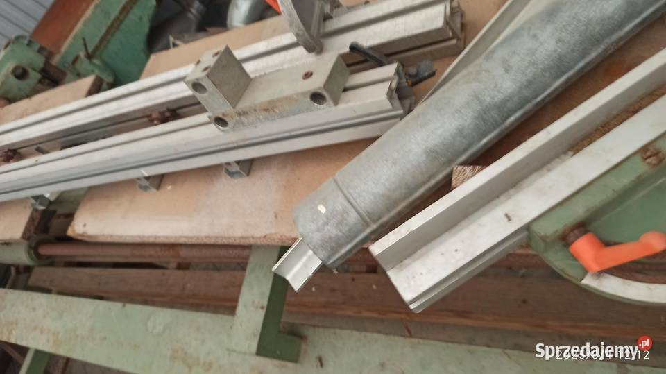liniały aluminiowe ze zderzakami Kłodawa sprzedam