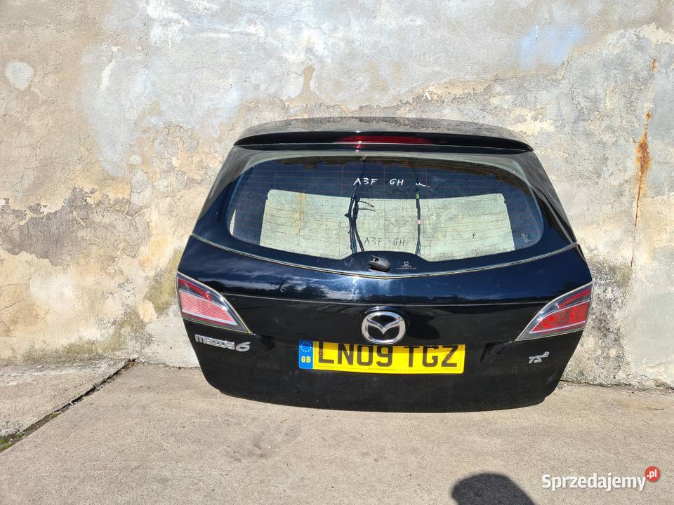 Mazda 6 GH klapa pokrywa bagażnika kombi szyba osobowe Legnica sprzedam