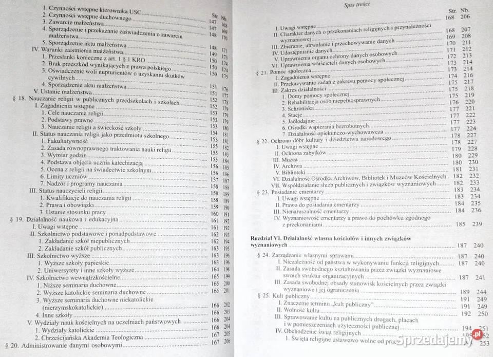 Prawo wyznaniowe Podręczniki Prawnicze A lubelskie Chełm