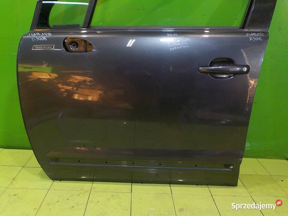 PEUGEOT 3008 I 16 HDI 12r 5D drzwi lewe przod Suków