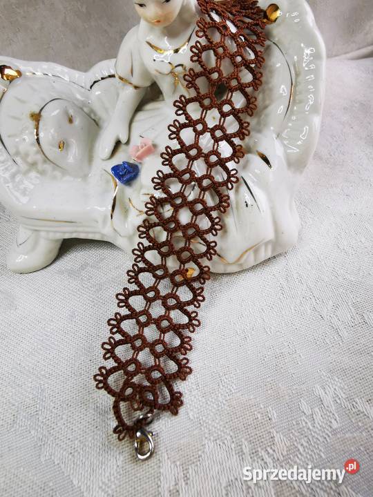 Bransoletka frywolitkowa Ozdoby sprzedam