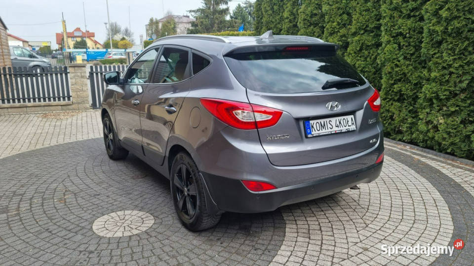 Hyundai ix35 Serwis 4x4 166 PółSkóry GWARANCJA światła do jazdy dziennej Płońsk