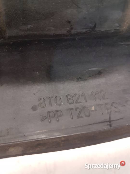 WYGŁUSZENIE BŁOTNIKA PRAWE AUDI A5 8T082112A Przystajń