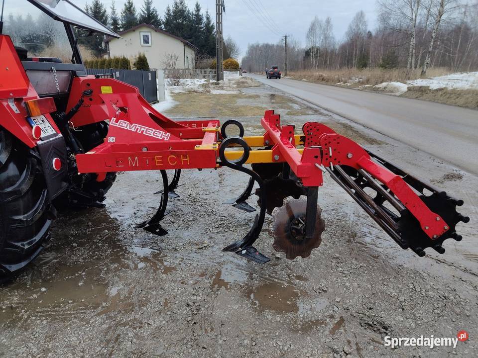 Agregat ścierniskowy Gruber Lemtech wał rurowy
