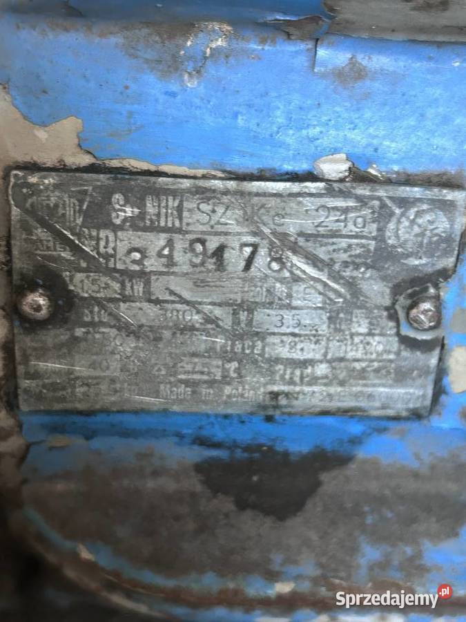 silnik elektryczny 15 kw 1420 obrotów Silniki Śmigiel