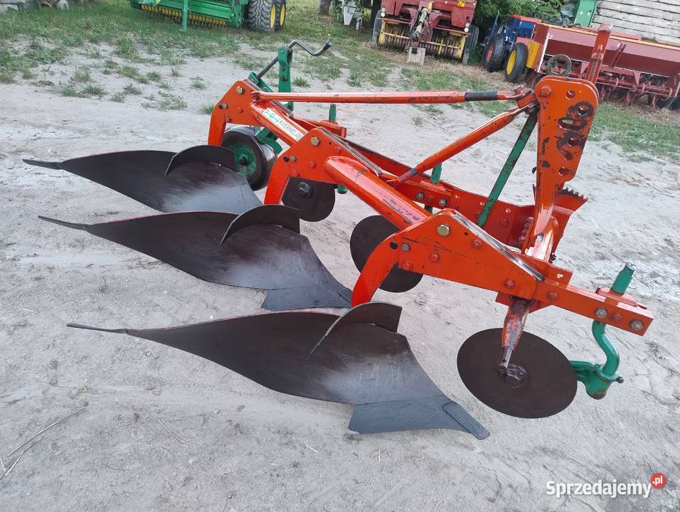 Pług Kverneland ładny stan Kółko kroje klucze Pługi Rolnictwo lubelskie