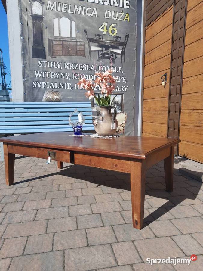 ława z jedną szufladą Stoliki kawowe i ławy wielkopolskie Mielnica Duża