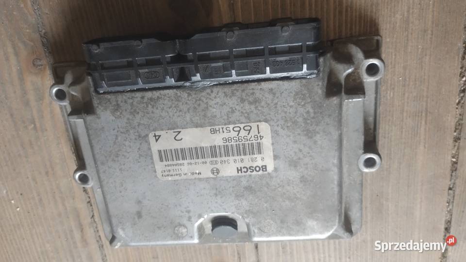Sterownik silnika Alfa Romeo 166 24 bez immo 281 podkarpackie Besko